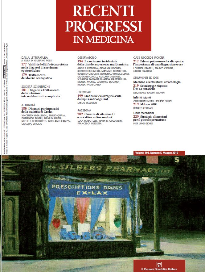 2010 Vol. 101 N. 5 Maggio