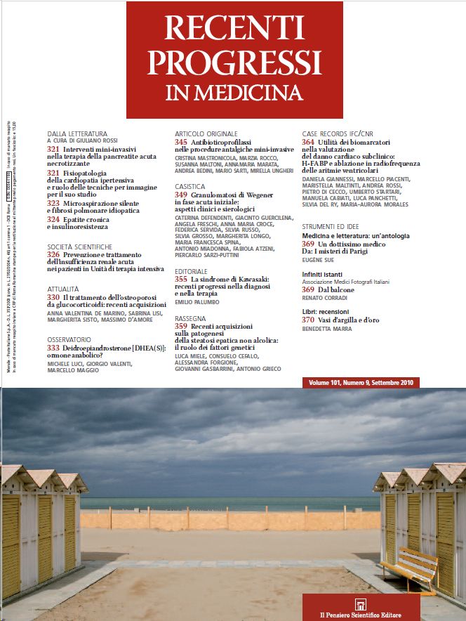 2010 Vol. 101 N. 9 Settembre