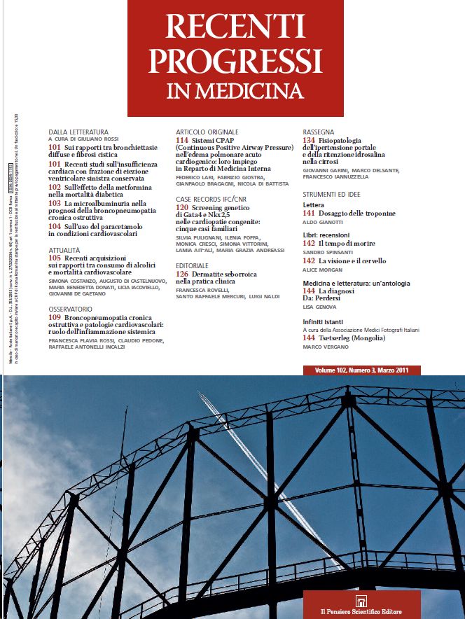 2011 Vol. 102 N. 3 Marzo