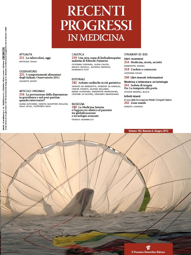 2012 Vol. 103 N. 6 Giugno