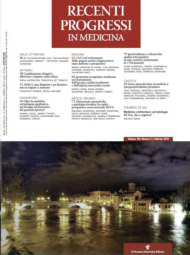 2014 Vol. 105 N. 2 Febbraio