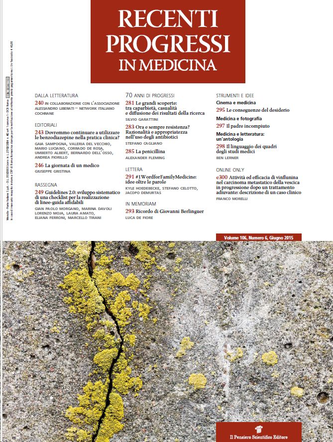 2015 Vol. 106 N. 6 Giugno