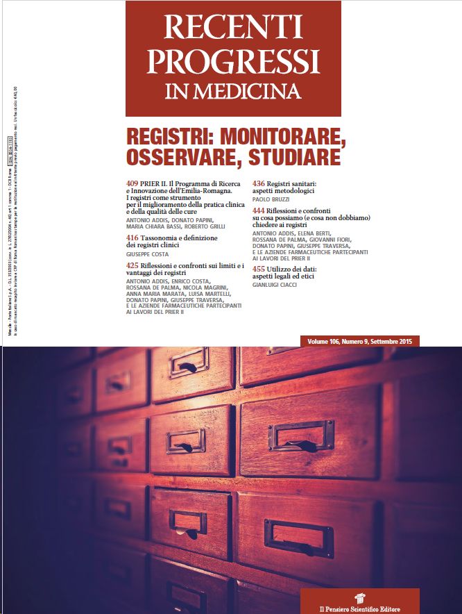 2015 Vol. 106 N. 9 Settembre