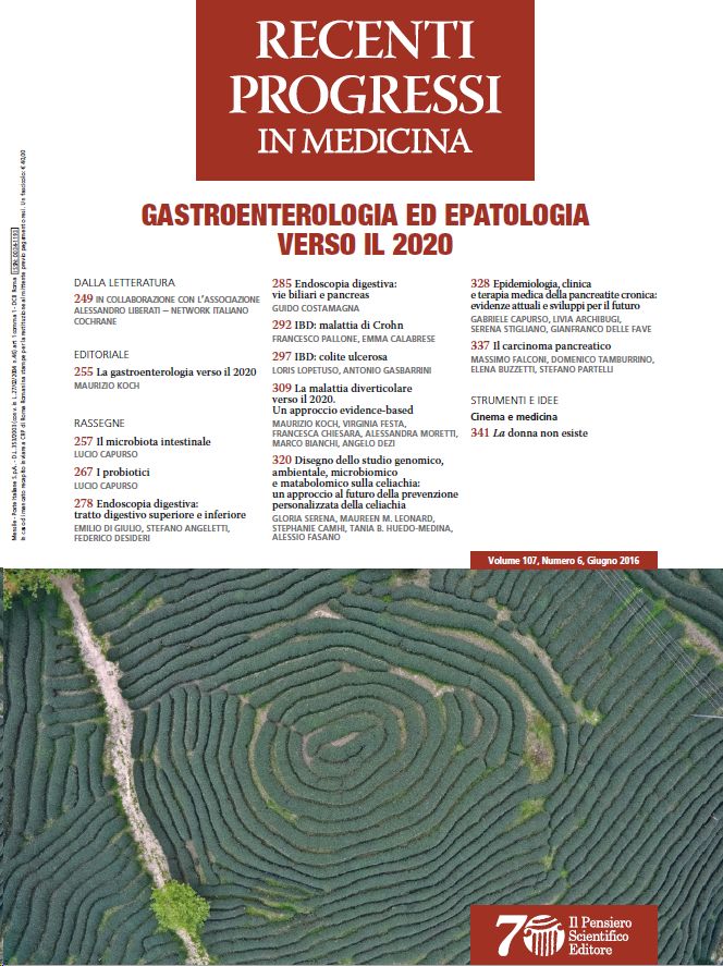 2016 Vol. 107 N. 6 Giugno