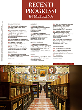 2025 Vol. 116  N. 6 Giugno