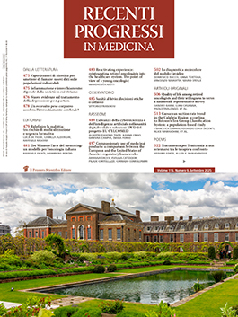 2025 Vol. 116  N. 9 Settembre
