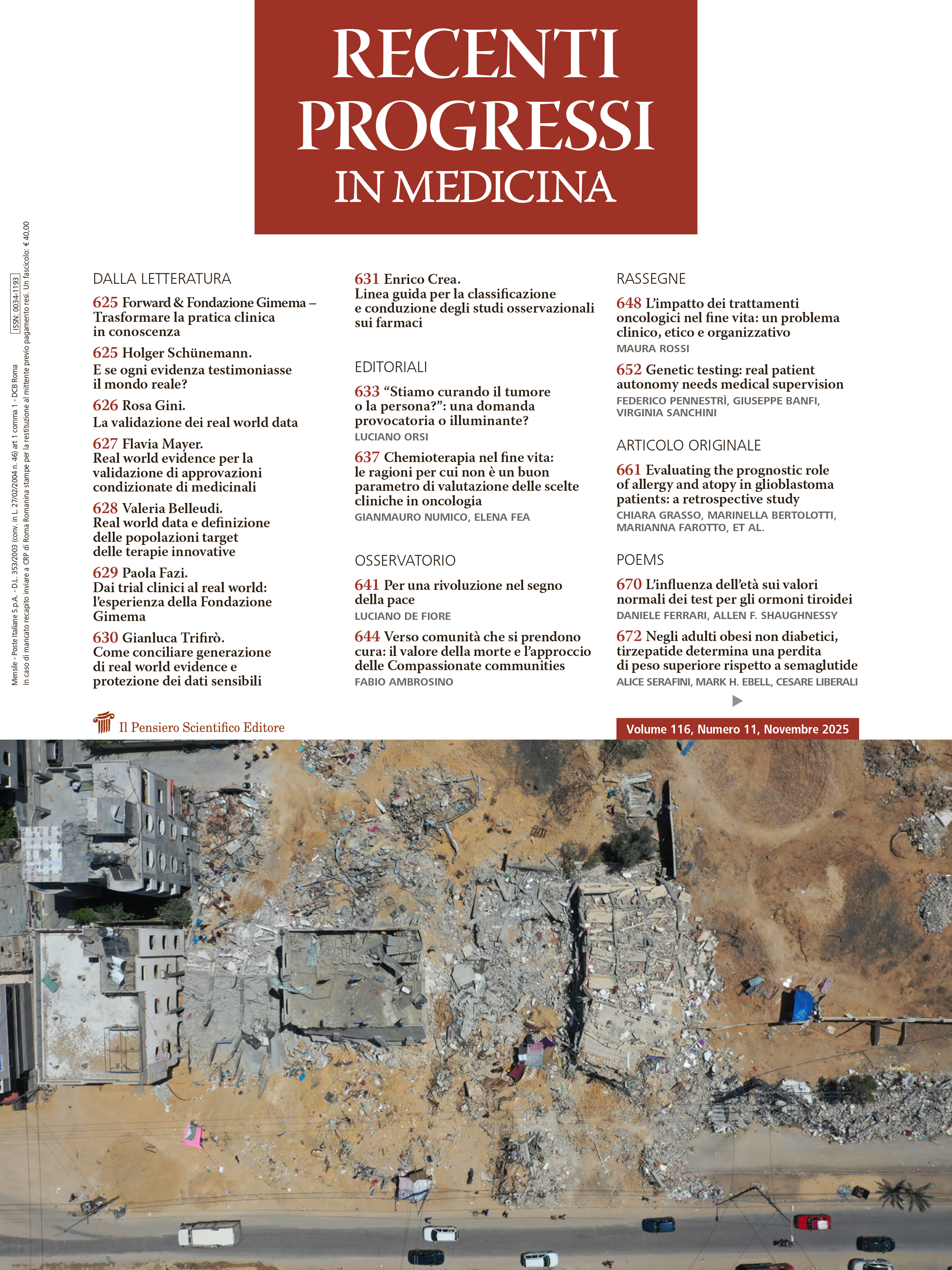 2025 Vol. 116 N. 11 Novembre