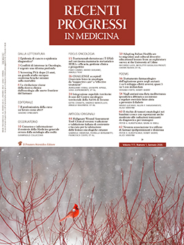 2026 Vol. 117  N. 1 Gennaio